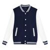 Solid Color Jacket Baseball Clothing Workwear Baseball Shirt Women's Cardigan Coat
