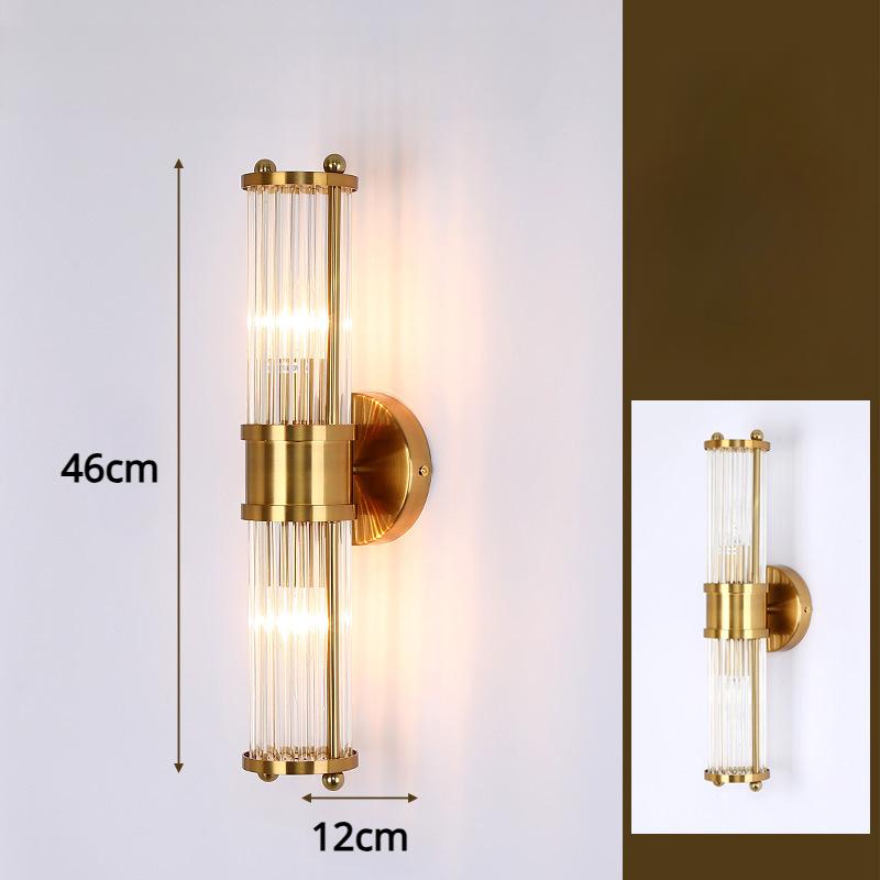 Modern Bedside Wall Lights Crystal Wall Lamp for Corridor Entrance Stairs Balcony Bedroom Living Room