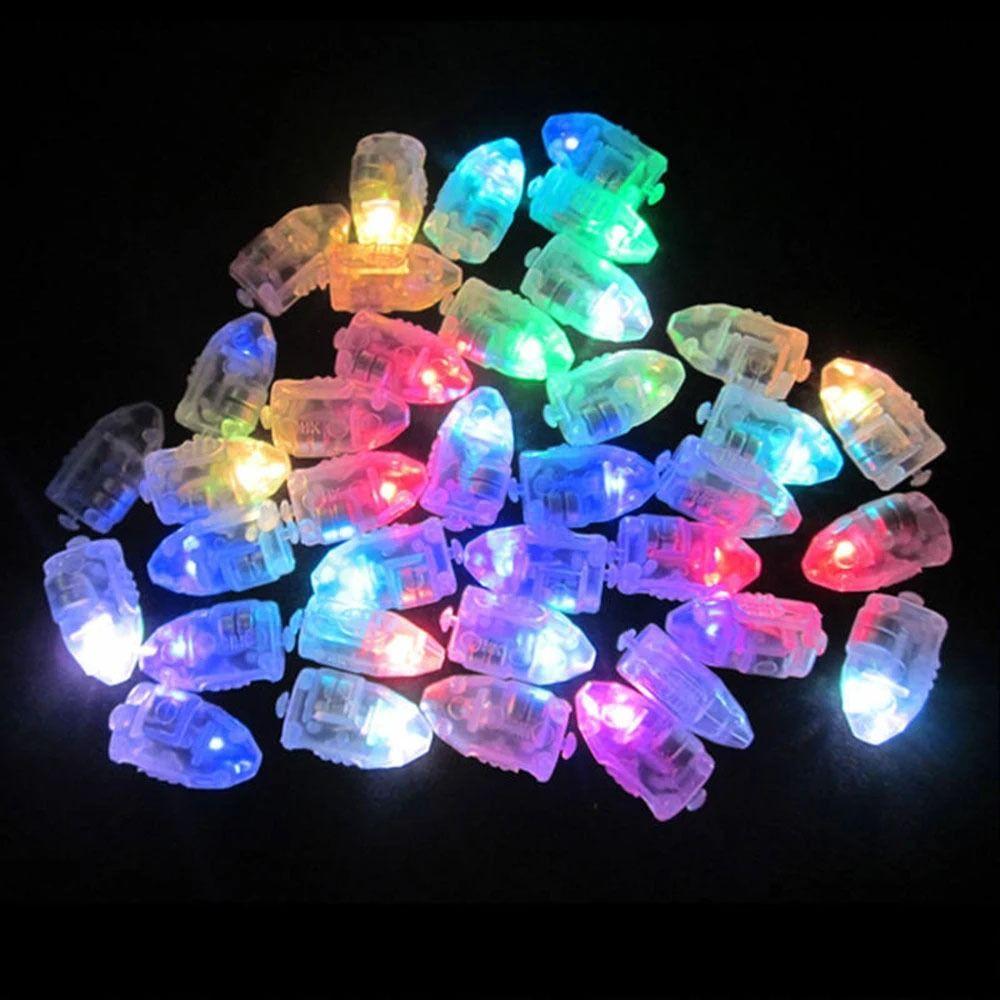 10Pcs Christmas Wedding Decor Balloons Lamps Luminous LED Party Light  For Latex Balloons