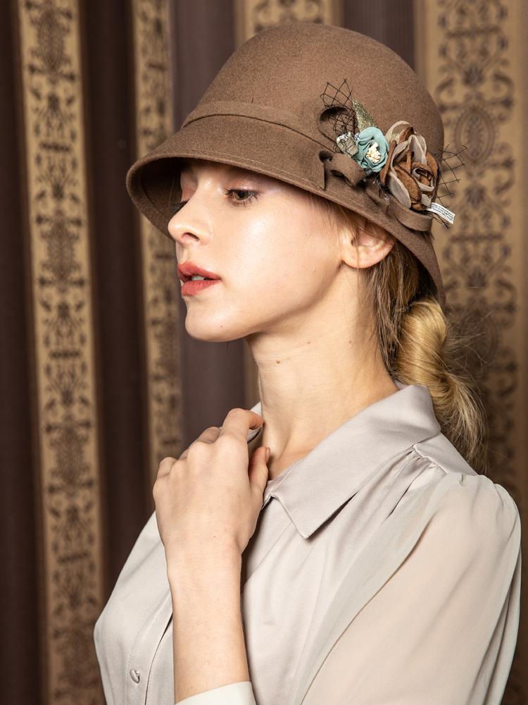 Kaliseumontapone Edeline 5 Cloche Hat