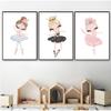 Baby Room Decor Living Room Decoration Wall Pictures Dancing Girl Canvas Paintings For Children Nursery Posters And Prints