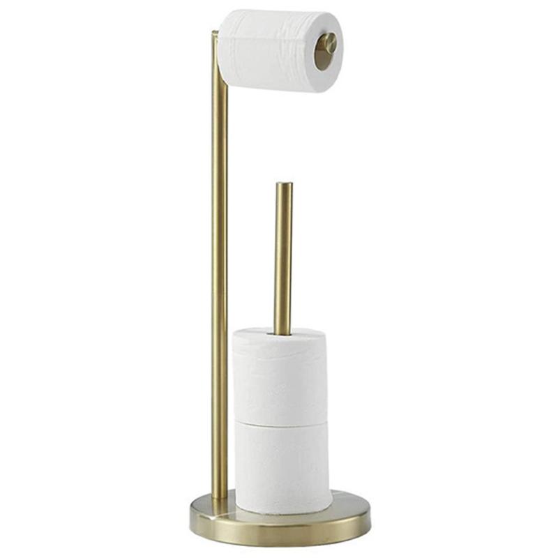 Toilet Paper Storage Rack Featured Paper Towel Dispenser Stainless Steel For Bathroom-B61B