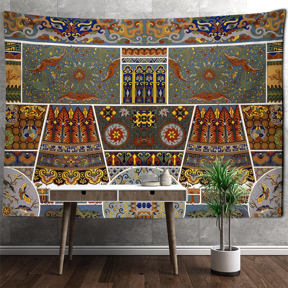 Model Mandala Agățătoare de Perete Hippie Tapiserie Psihedelic Mister Mural Tapiserie Living Dormitor Artă Decor Acasă