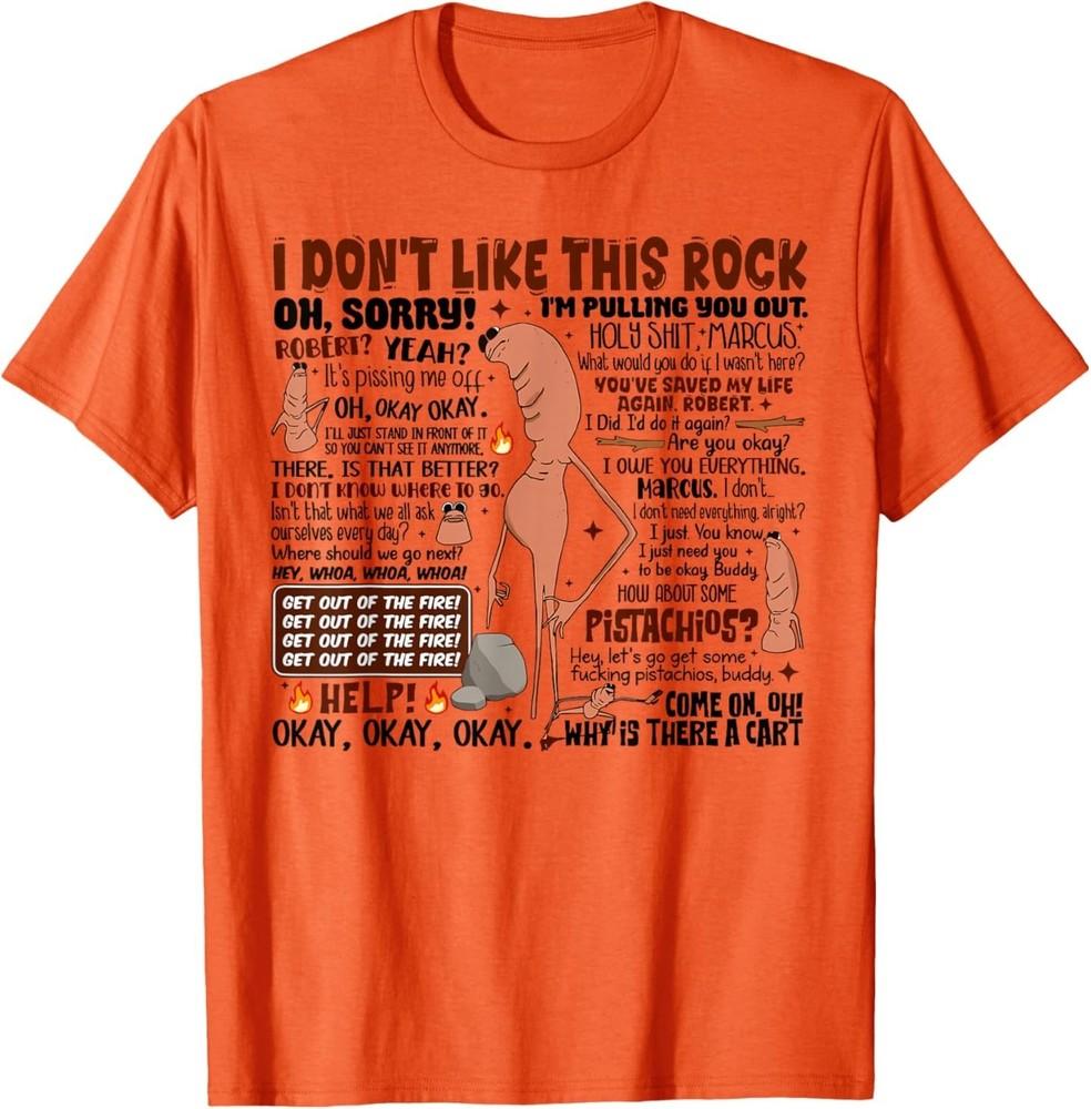 

Marcus The Worm I Don t Like This Rock Funny Trending Meme T-Shirt 3XL