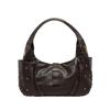 PU Large Capacity Shoulder Bag Women 2026 New Rivet Design Versatile Casual Crossbody Bags Vintage Commute Tote Handbags