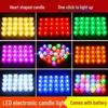 Romantische LED-Kerzenlichter in Herzform für Anträge und Geburtstage