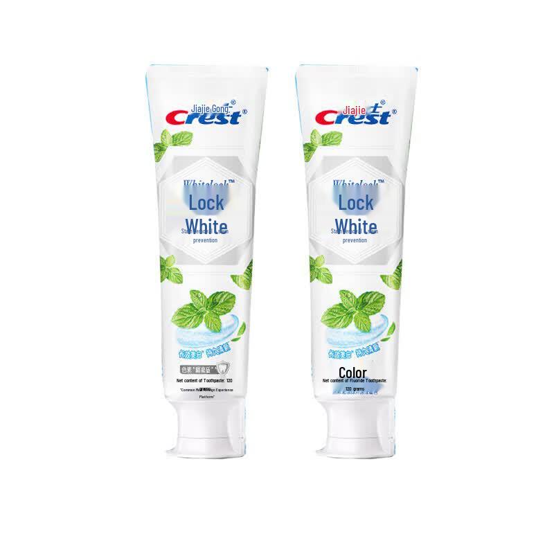 Зубная паста Crest Dual Color Lock White Ocean Mint
