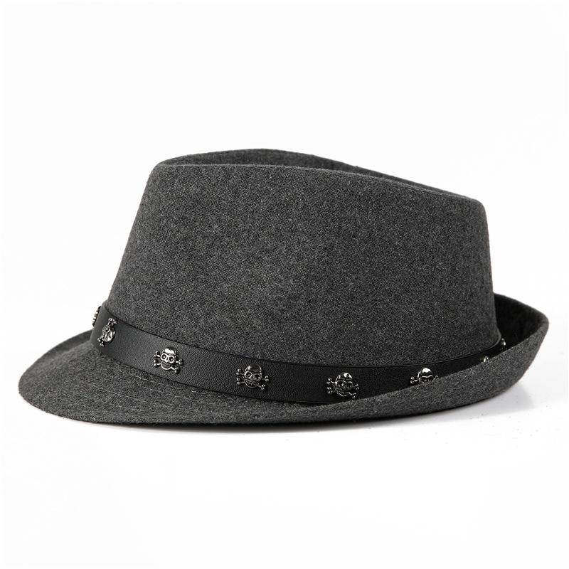 Black Jazz Hat Men's and Women's Top Hat Spring and Summer Sunshade Straw Hat Retro British Gentleman's Hat Stage Hat