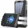 Powerbank Solar 20000Mah Indukcja Latarka 6Xusb