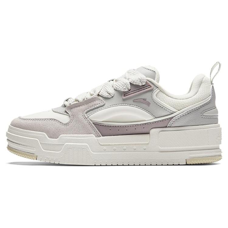 

Новые кроссовки Anta Micro Sugar Puffy износостойкие низкие кеды для скейтборда женские бело-фиолетовые 922348001-4 38.5