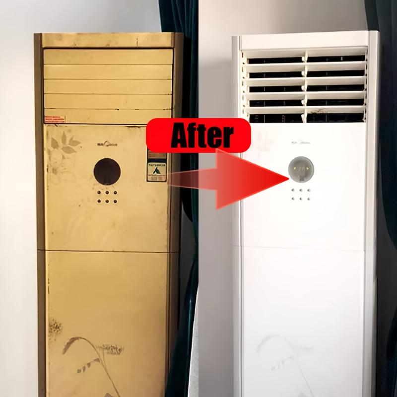 Plastic Stain Remover for Home Appliances,Effective Cleaner for Air Conditioner Panels,Refrigerators,Ovens,Bathtubs,Windows&Door