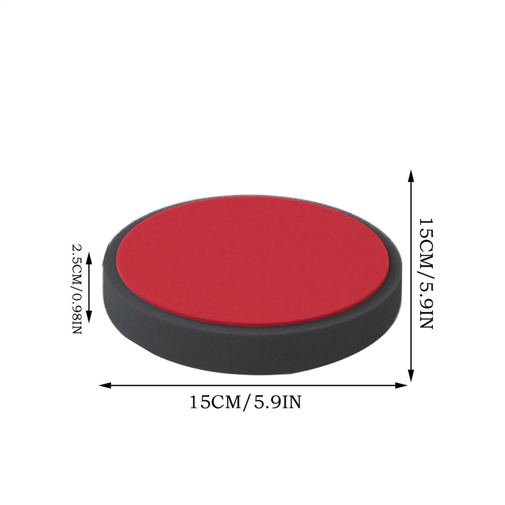 Tire Shine Applicator Pad Professional Foam Pad Automotive Tools Equipment For Interior Exterior Tire Dressing Dashboard