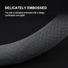 Auto Parts Car Steering Wheel Cover Anti Slip Pu Leather Steering Protector Anti Scratch Steer Wheel Cover Universal for 38cm