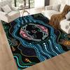 Australischer Aboriginal-Stil 31 Fußmatte Perfekt für Außenbereich Dekorieren Sie Zimmer Wohnzimmer Balkon Rutschfester Teppich Dekorieren Sie Büros