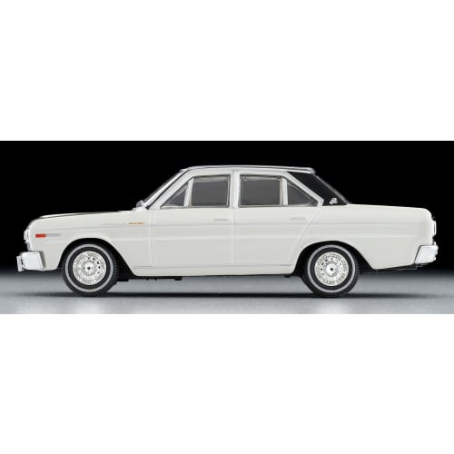 Tomica Limited Vintage 1/64 Scale LV-37b Nissan Cedric Personal Deluxe V (White/Black) 1970 Model (Finished Product)