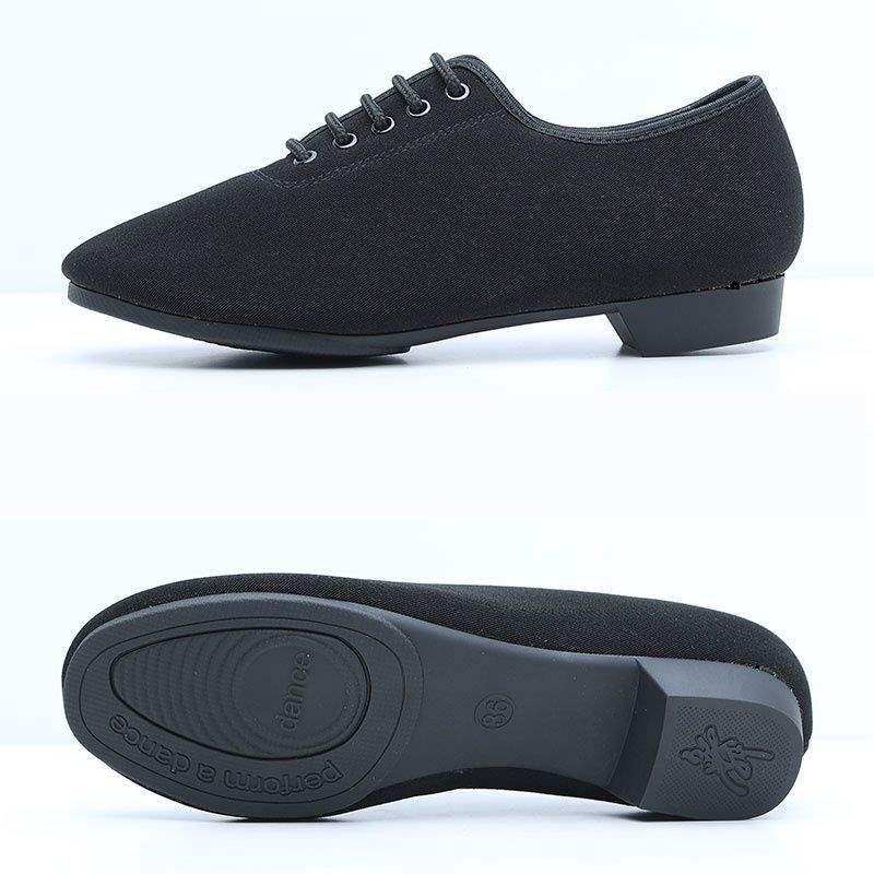 Latin Dance Shoes For Women Soft Square Dance Shoes Teachers Sailor Dance Shoes Adult Canvas Shoes Ballroom Dancing Sneakers
