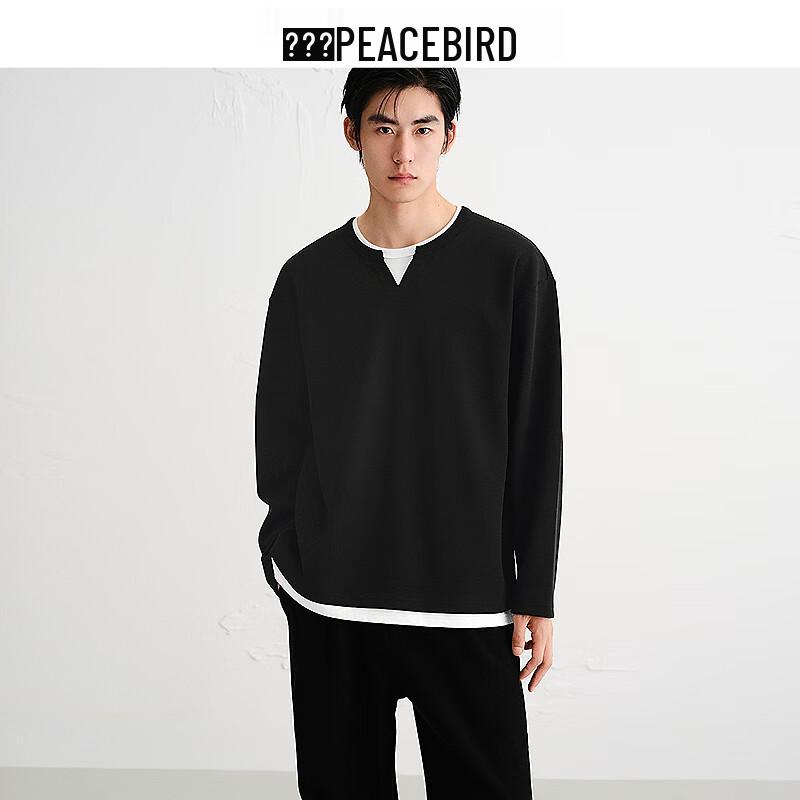 Мужская футболка с длинным рукавом PEACEBIRD BACPF3165 L