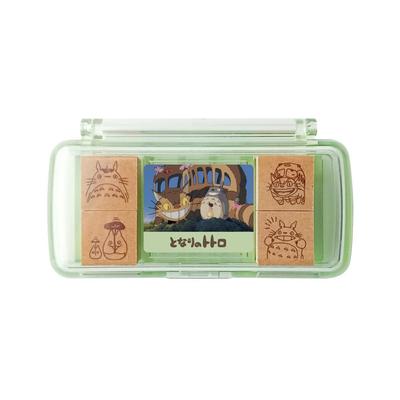 Beverly Studio Ghibli Meu Amigo Totoro Carimbo Mini Carimbo Ônibus Gato SGM-015