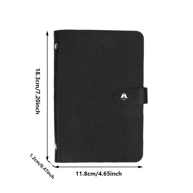 100 Sheets Paper Currency Collection Book Cash Saving Storage Bag Commemorative Banknote Save Books Family Finance Folder