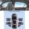 Car Mesh Sunshade For Mercedes-Benz C-Class W205 Sedan 2014~2021 2018 Sun Visor Window Shade Privacy Curtains Auto Accessories