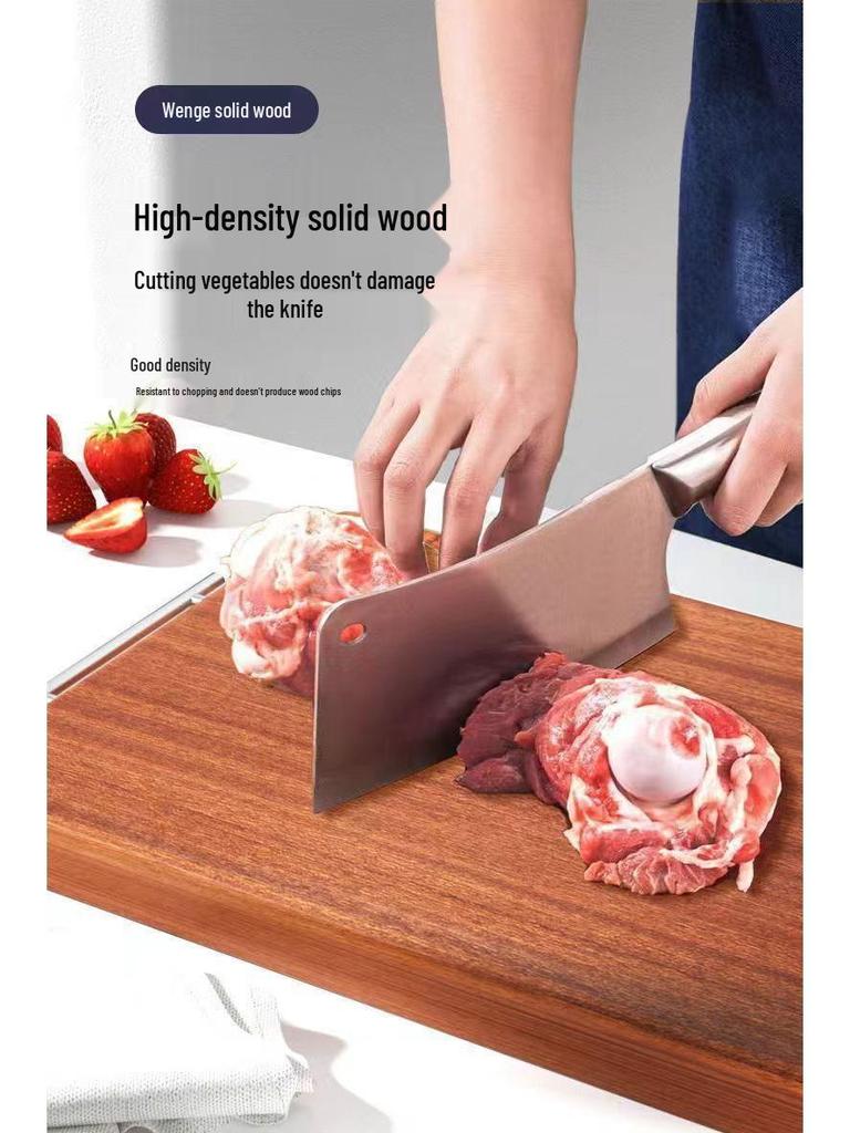 Anti-Mold Solid Wood Double-Sided Cutting Board - Chopsticks Mountain