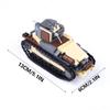 MOC Jucării WW1 WW2 Vehicul Tanc Model Cărămizi de Construit Soldat German SUA Tancuri Tun Anti-tanc Mini Cărămizi Jucării Armată Copii