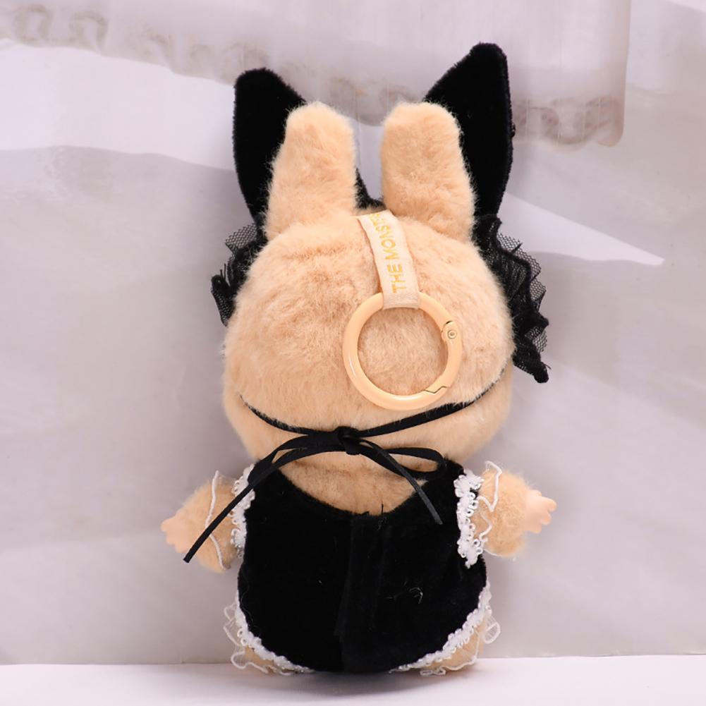 For 17cm Labubu Doll Clothes Fashion Clothes Hoodies Doll Clothes Color Match Hoodies Dolls Accessories Cute Decoration Little Cloths