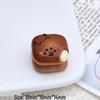 DIY Resin Cream Glue Hair Clip & Crocs Charm - Cat Sandwich & Double Layer Chocolate Food Toy