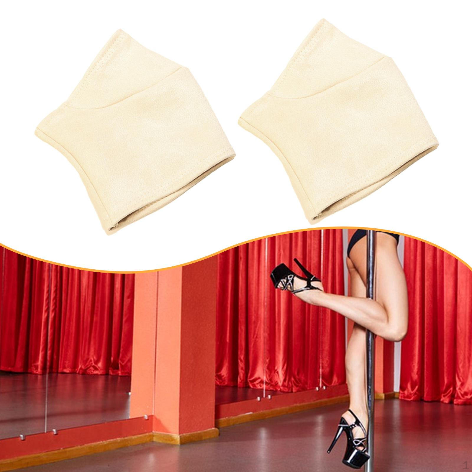 

2 шт. Защитные чехлы для обуви для pole dance Аксессуары для одежды Рукава Чехлы для 20 см каблуков Легко Apricot S