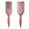 Curl Define Styling Brush Hollow Out Detangling Hair Brush Tangled Wet Curly Hair Comb Shaping Curls Barber Hairdressing Tools