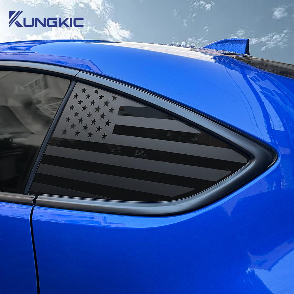 For Subaru BRZ/ Toyota GR86 2021 2022 2023 2024 2025 LHD RHD Car Rear Side Window Vinyl Window Sticker Accessories 1Pair