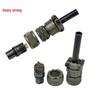 Heavy Duty 3-Pin Male/Female Connector Plug Socket US Standard MS3106A10SL-3S+MS3102A10SL-3P