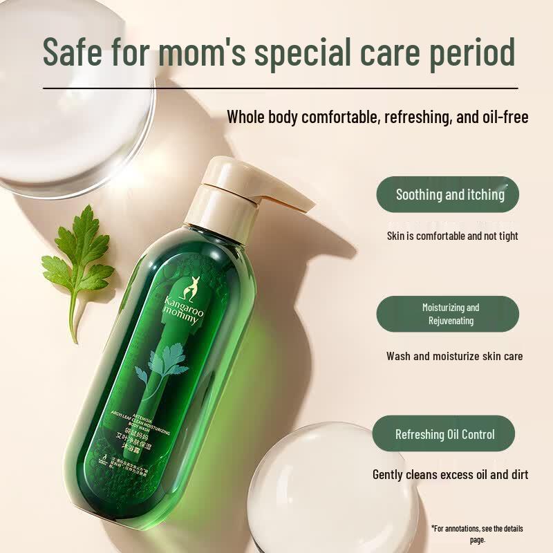 Kangaroo Mommy Artemisia argyi Purifying Shower Gel