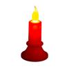 12-Pack Halloween LED Flameless Candles with Realistic Flame Effect for Party Decor