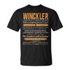 Winckler Completely Unexplainable Notices Everything But Won’T Say It Name T-Shirt