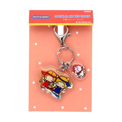 Sanrio PATTY & JIMMY Podwójny brelok powietrzny ( Retro ) Japonia NOWY