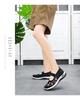 Women's Versatile Flyknit Mesh Slip-On Shoes - Embroidery Print, Lightweight & Casual