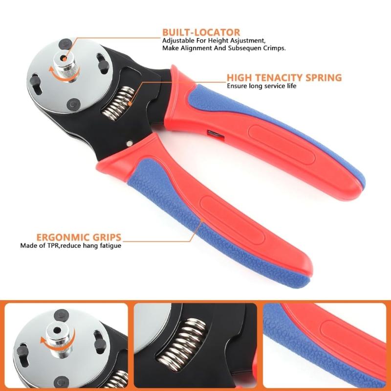 Deutsch Connector Kit DTP 2P 3P 4P 6P 8P 12P and Crimper Automobile Electrical Connectors(14-20AWG)