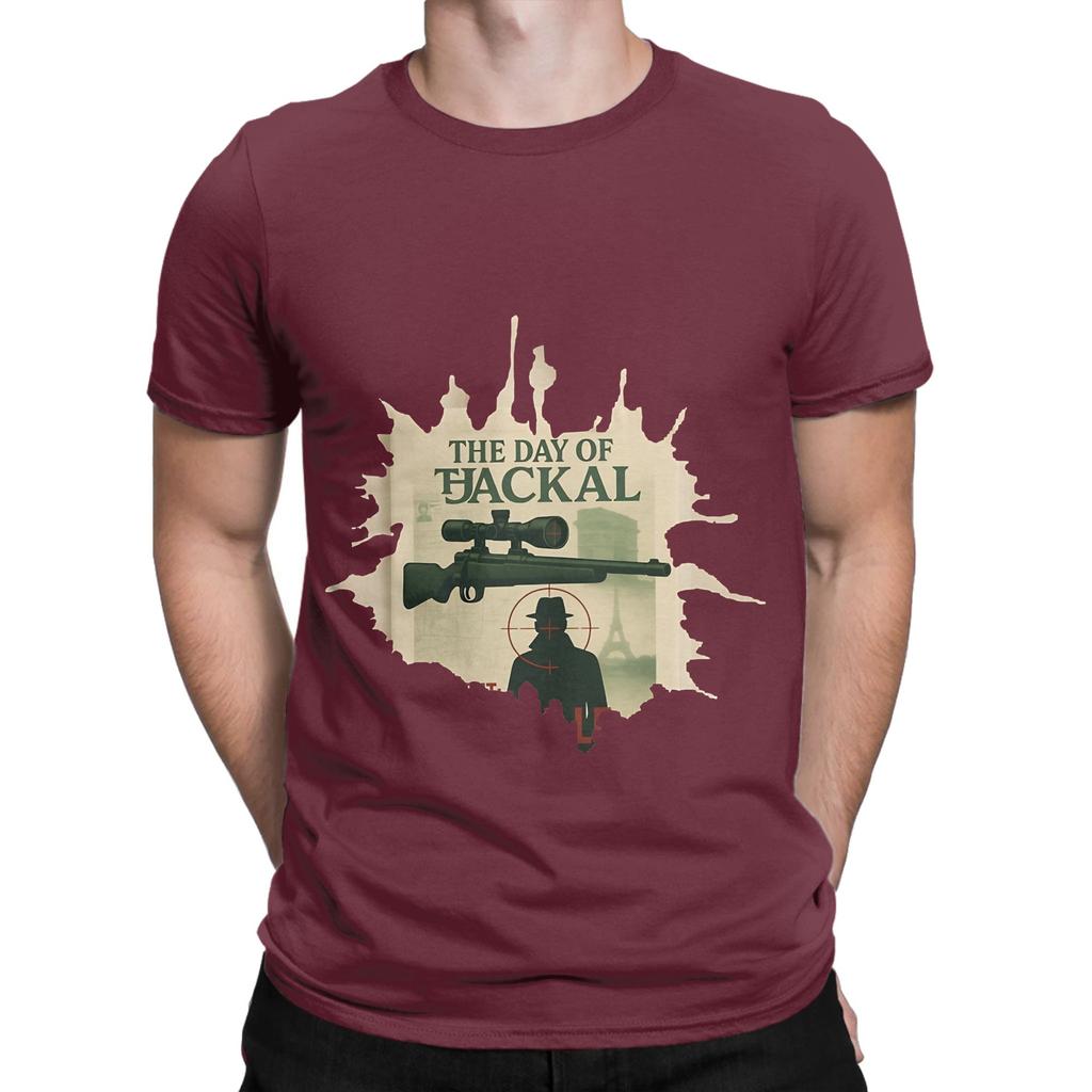 Der Tag des Schakals Staffel Lustiges 100% Baumwolle T-Shirt Der Tag des Schakals Staffel T-Shirts Oberteile Für Unisex
