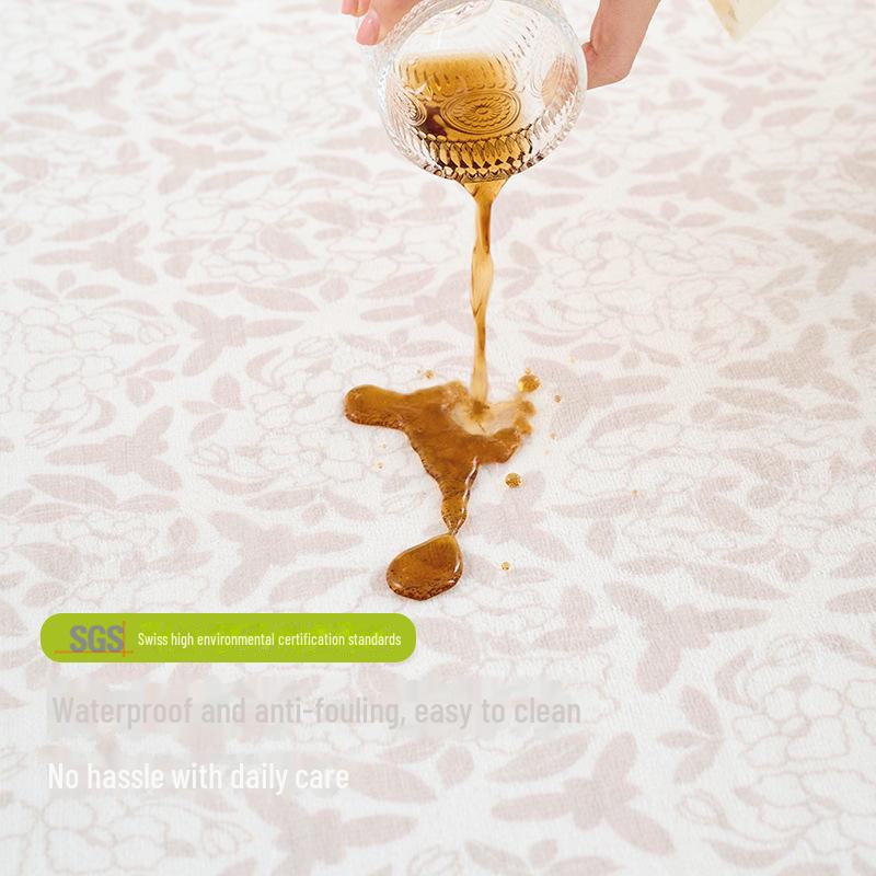 Bohemian Dirt-Resistant Living Room Carpet: Easy-Care, No-Wash 2025 High-End Light Luxury Sofa Blanket & Bedroom Floor Mat