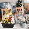 3/5PC Gift Baskets Party Ornament Storage Easter Solid Color Perfect for Accessories Packaging Storage Holiday Gifts 25x17x9cm