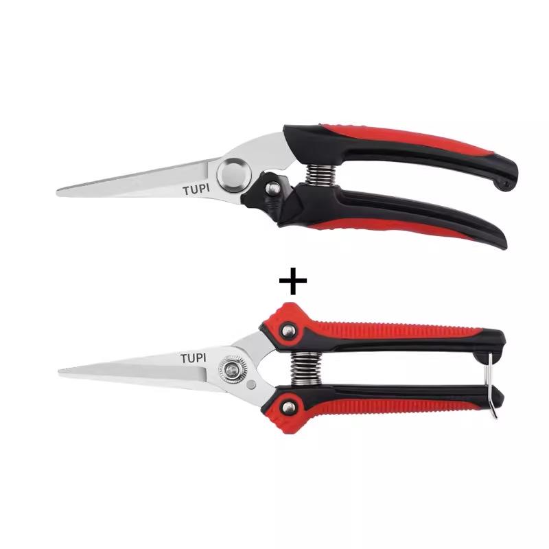 Stainless Steel Pruning Shears for Gardening and Floral Use