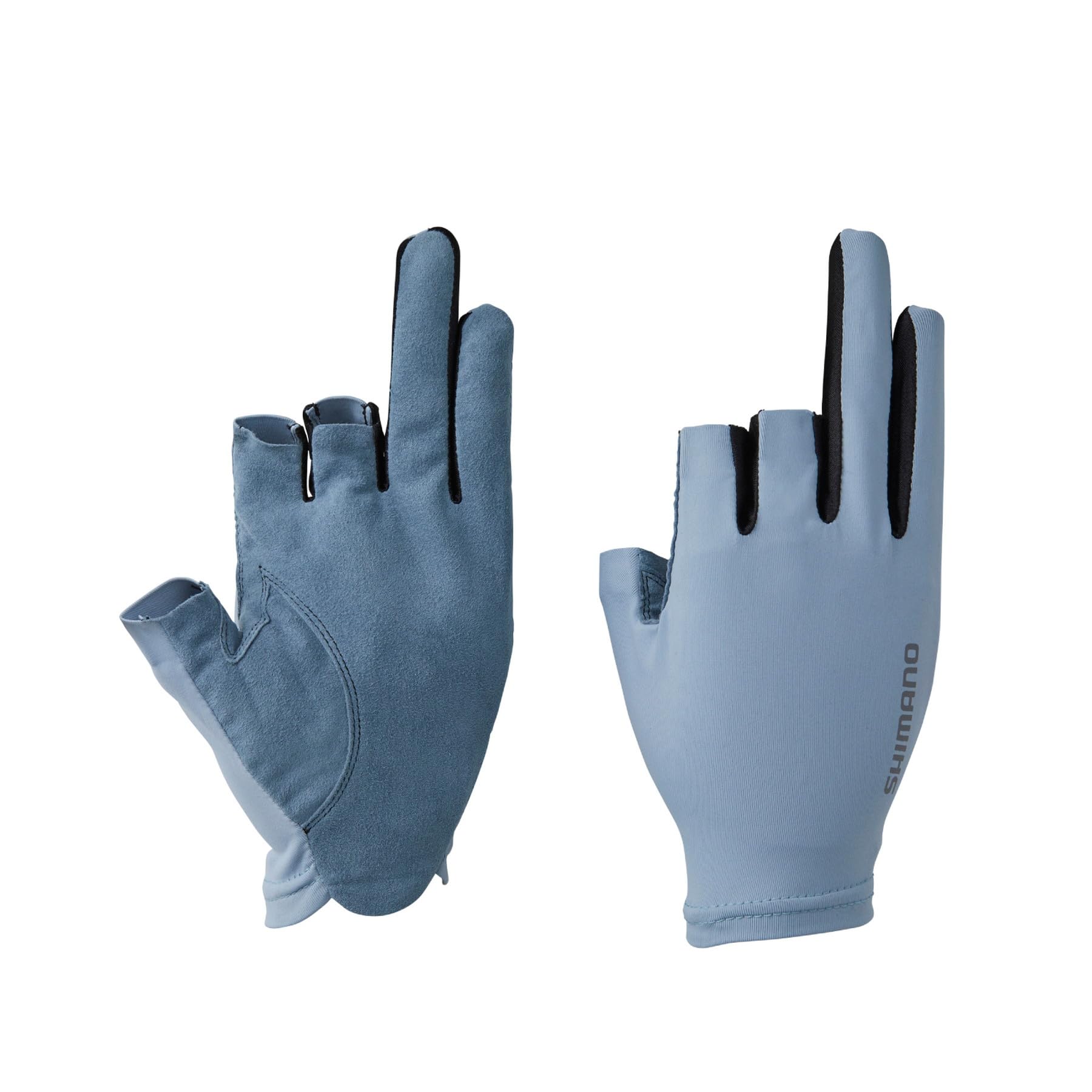 

SHIMANO Sensitive Gloves 3 Cut Light Blue M GL-006V светло-синий