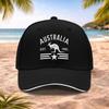 Australian Kangaroo Baseball Cap Unisex Fashion Hat for Weddings Festivals Parties Cycling Photography