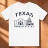 Texas T-Shirt Unisex - State Travel Souvenir Shirt Gift For Women & Men
