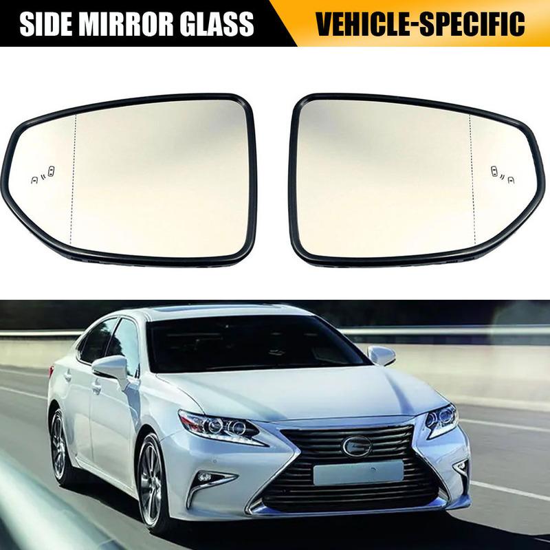 Car Rearview Accessories Blind Spot Mirror Glass Heated OEM Heating For 2017- Lexus ES ES300h ES200 LS500 UX200 UX260
