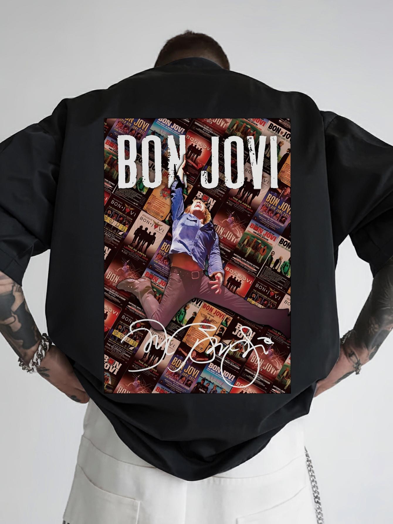 

Vintage Rock Band Graphic T-shirt - Short Sleeve Crew Neck XXL