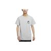 Nike T-shirt girocollo in cotone con logo a lettere stampato Uomo Top Grigio DM6428-077