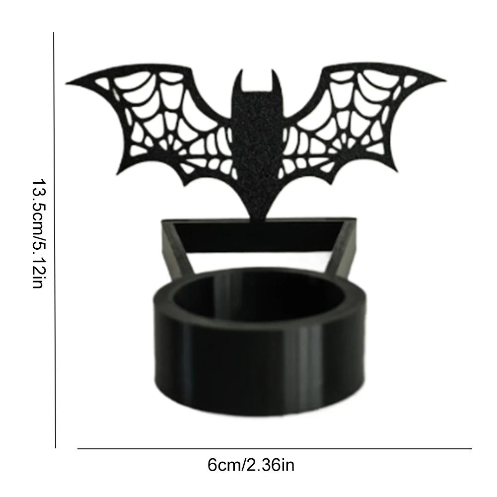 Funny Candle Holder Table Decoration Innovative Halloween Projection Candle Stand For Bedroom Home Decor Shaow-Candle Ornament
