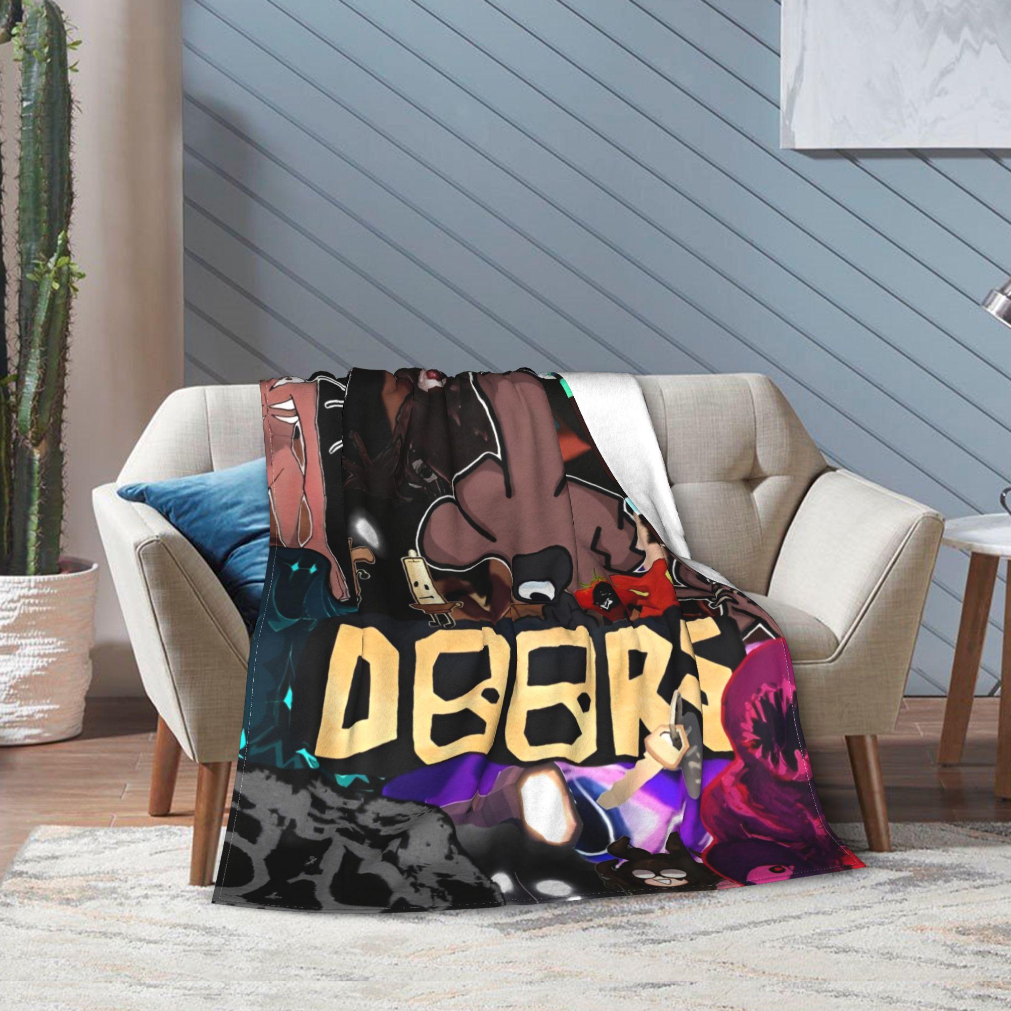 

GUOYU Blanket DOORS Horron Game Throw Blanket for Couch Soft Fuzzy Plush Blanket 50x60 Inches Multisize Bedspread for All Seasons 75x100cm (30x40inch)